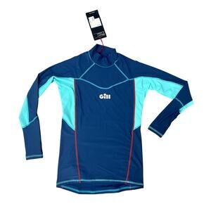 Gill Pro Rash Vest Long Sleeve Rashguard Womens Size 8